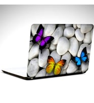 Renkli Kelebekler Laptop Sticker 19 inch (40,5X27CM)