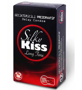 Silky Kiss Long Time Prezervatif