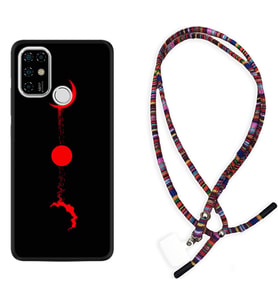 Casper E30 F20 X20 Kılıf Boyun Asklı Rasta Silikon Red Moon 1710