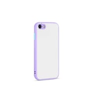 Apple iPhone SE 2020 Uyumlu Kılıf Zore Hux Kapak (Lila)