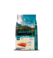 Bravery Tahılsız Somonlu Yetişkin Küçük Irk Köpek Maması 7 Kg (Beyaz)
