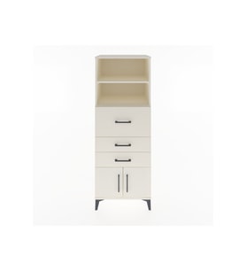 Hyperion Dolap 2 Raflı 3 Çekmeceli 2 Kapaklı 60x44x163 Aytaşı-Aytaşı