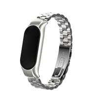 Microsonic Xiaomi Mi Band 7 Metal Stainless Steel Kordon Gümüş