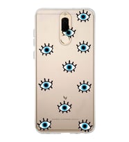Huawei Mate 10 Lite Uyumlu Baskılı Yumuşak Silikon Şeffaf Telefon Kılıfı