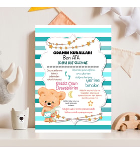 İsme Özel Bebek Oda Kuralları