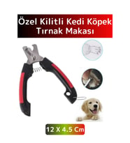 Premium Yüksek Kaliteli Güvenlik Kelepçeli Asmalı Petshop Evcil Hayvan Pet Kedi Köpek Tırnak Makası