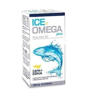 Ice Omega Plus Balık Yağı 1000 mg 30 Kapsül