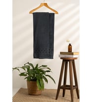 Lexroo Oppolo 70x140 Banyo Havlusu, Antrasit