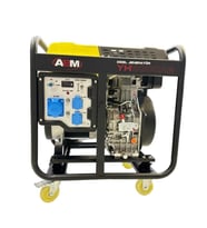abm YH11000AE 11kVA 18bg 668cc 7 ile 8sa 139kg Marşlı Monofaze Dizel Jeneratör