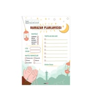 Ramazan Ayı Planlayıcısı 14x20 cm - 35 Adet