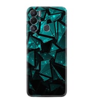 Tecno Pova Neo Kılıf Resimli Desenli Baskılı Silikon Green Prizmas 1348