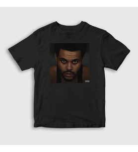 Presmono Unisex Çocuk Siyah Hurry Up Tomorrow The Weeknd T-Shirt 532142tt