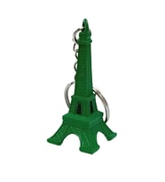 Paris Eyfel Kulesi 3D Metal Anahtarlık Yeşil (Karışık)