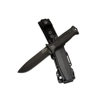 Tiger Tactical Htm 1041 A Siyah / Survival 27Cm - Kauçuk Sap, Kılıflı, Kutulu