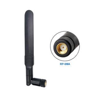 8dBi RP-SMA Erkek Anten 2.4GHz 5.8GHz RF Gsm Wifi Sinyal Kuvvetlendirici Anten Modem Telsiz Kablosz