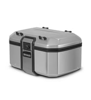 TR55 Silver Motosiklet Arka Çanta 55 Litre Kapasiteli Top Case Motor Çanta Alüminyum