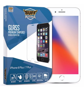 Buff iPhone 8 Plus / 7 Plus ile Uyumlu Privacy Ekran Koruyucu