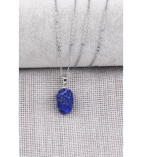 Lapis Lazuli Doğal Taş Kolye