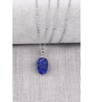 Lapis Lazuli Doğal Taş Kolye
