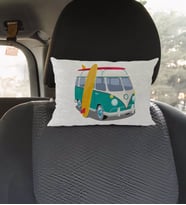 BK Gift Klasik Araç Tasarımlı Dikdörtgen Araç Koltuk Yastığı-3