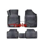 Hyundai İ30 2014 3D Havuzlu Paspas Siyah