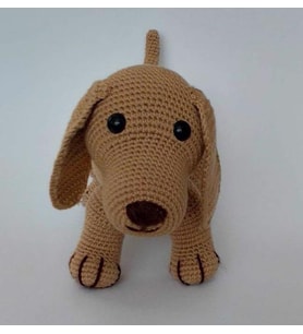 Tatlı Köpüşüm Amigurumi Organik Oyuncak