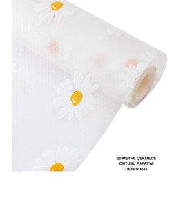 10 METRE Çiçek Deseni DESEN KAYDIRMAZ