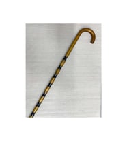 Şık ve Ergonomik Ahşap Baston 90 cm, Rahat Tutuş ve Destek Sunar
