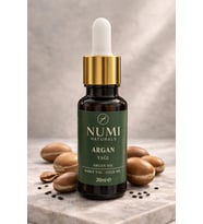 NUMI Naturals %100 Saf Argan Yağı 20 ml – Soğuk Sıkım Argan Oil  Saç, Cilt ve Bakım İçin Doğal Yağ