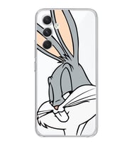 Samsung Galaxy A14 Uyumlu Bugs Bunny Desenli Şeffaf Telefon Kılıfı