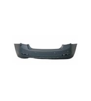 BMW F30 2012-2015 Tampon Arka PDCli 00 &Ccedil;ıkış Nikelaj Delikli Luxury 51127312734 Wender
