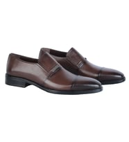 Pierre Cardin 120460 Exclusıve Kahve Deri Erkek Klasik Ayakkabı (Kahverengi)