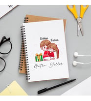 Mutlu Yıllar & Merry Christmas Yılbaşı Tasarımlı Kişiye Özel Defter
