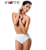 Düşük Bel Slip Şekillendirici Korse Silikonlu (Beyaz)