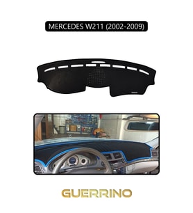 MERCEDES W211 2002-2009TORPİDO KORUMA HALISI SİYAH KENAR
