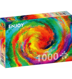 Enjoy 1000 Parça Renkli Girdap Puzzle - Gradient