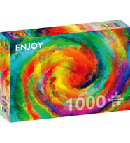 Enjoy 1000 Parça Renkli Girdap Puzzle - Gradient