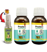 Prostavec 2 Kutu Erkeklere Özel Likit Formül 50 M Şurup + Çörek Otu Yağı 30 ml