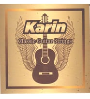 Karin Strings K1060 K1060 Klasik Gitar Tel Seti Standart Tensiyon, Naylon Çekirdek, Başlangıç Seviyesi İçin Uzun Ömürlü