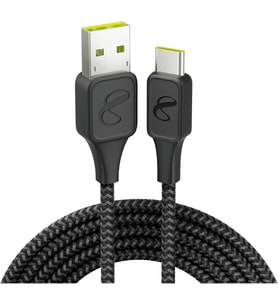 Infinitylab by - InstantConnect Kablo USB-A USB-C,Siyah,1.5m