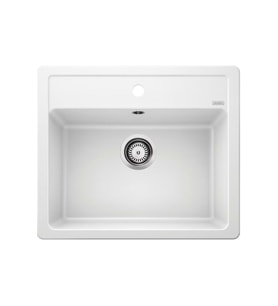 523334-Blanco Legra 6 Granit Eviye Beyaz