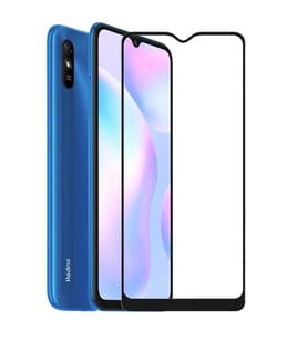 Xiaomi Redmi 9A Uyumlu Ön Koruma Mat Seramik Nano Ekran Koruyucu (Siyah)
