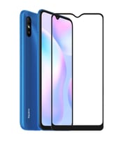Xiaomi Redmi 9A Uyumlu Ön Koruma Mat Seramik Nano Ekran Koruyucu (Siyah)