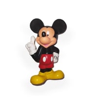 Mickey Mouse Figür - Miki Fare - Miki Maus Figür - 9 cm Figür - Mickey Mouse Pasta Süsü (Karışık)