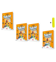 Kırmızı Beyaz Yayınları 4. Sınıf Tekno Matematik Fen Türkçe Seti