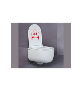 Banyo Sticker-ev Dekor Sticker-komik Sticker