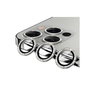 Apple iPhone 12 Pro Uyumlu Zore CL-06 Kamera Lens Koruyucu (Gümüş)