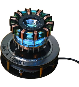 Arc Reactor MK1 Levitation Display – Iron Man İlhamlı Manyetik Havada Yüzen Enerji Reaktörü  RGB Iş