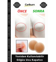 Özel Üretim Silikon Yapışkanlı Yeniden Kullanılabilir Ten Rengi İnce Su Geçirmez Göğüs Ucu Kapatıcı