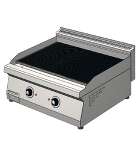 CSA Karacasan 80 cm 700 Seri Set Üstü Elektrikli Tam Kanallı Izgara